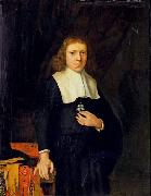 Jacob Levecq Portrait of a gentleman. oil painting reproduction